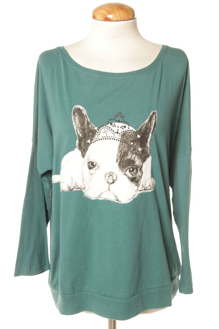 T-shirt à manches longues Dolores Promesas de la taille L, de couleur vert