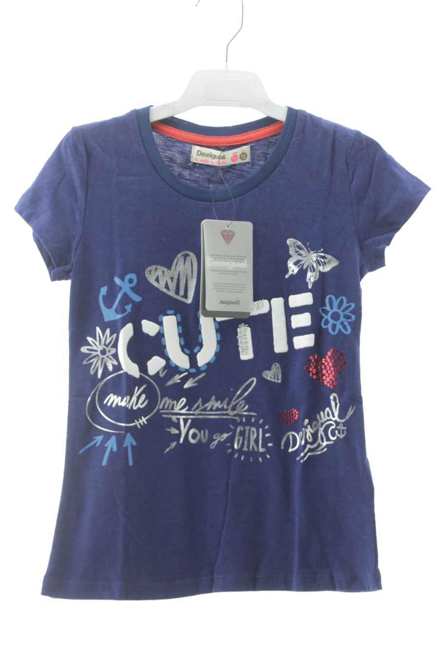 Camiseta de Desigual de la talla 7 años con etiqueta