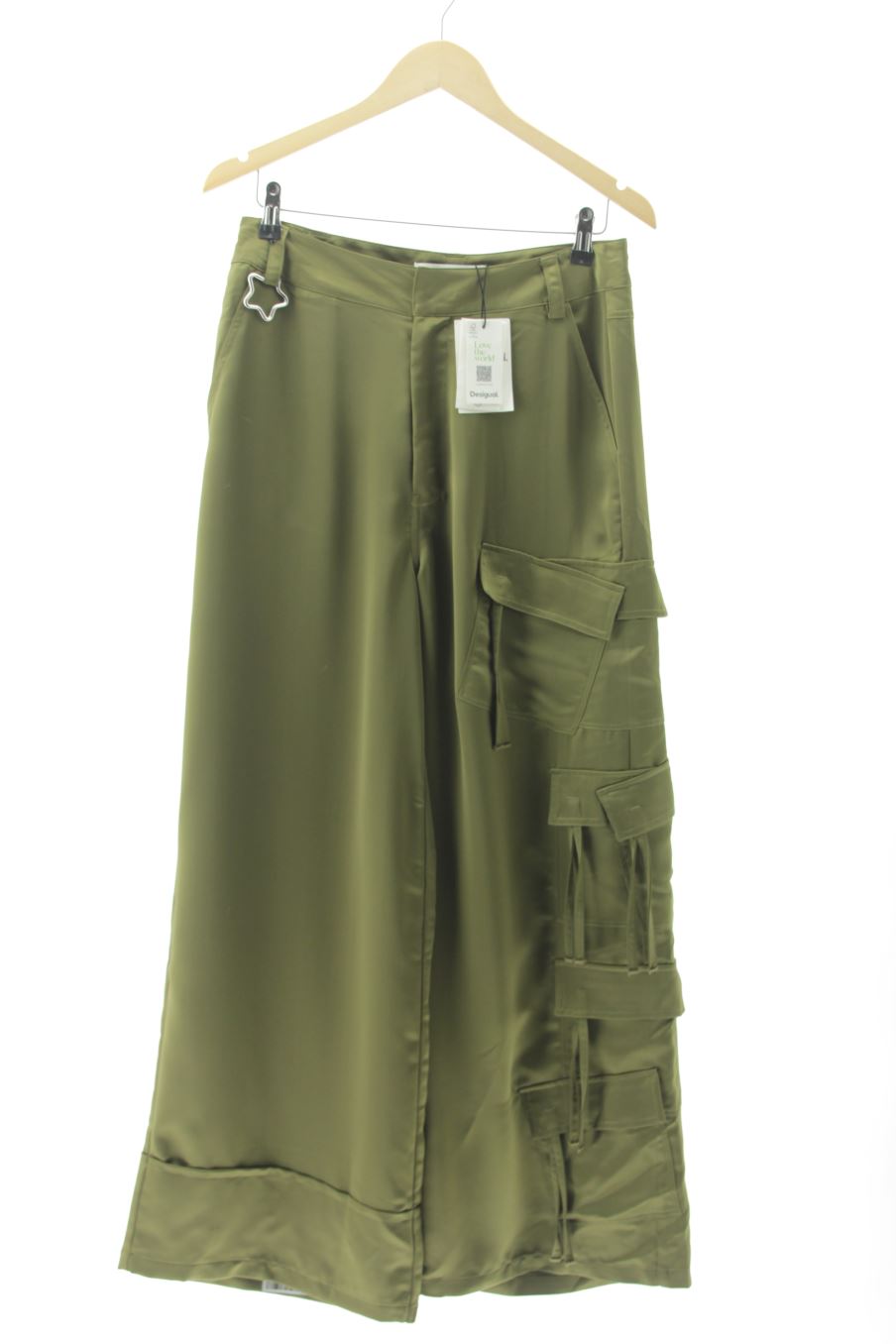Casual Hose von DESIGUAL COLLINA STRADA Größe M, Farbe Grün, für