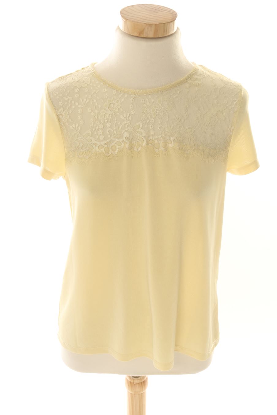 T-shirt Camaieu de la taille M, de couleur jaune