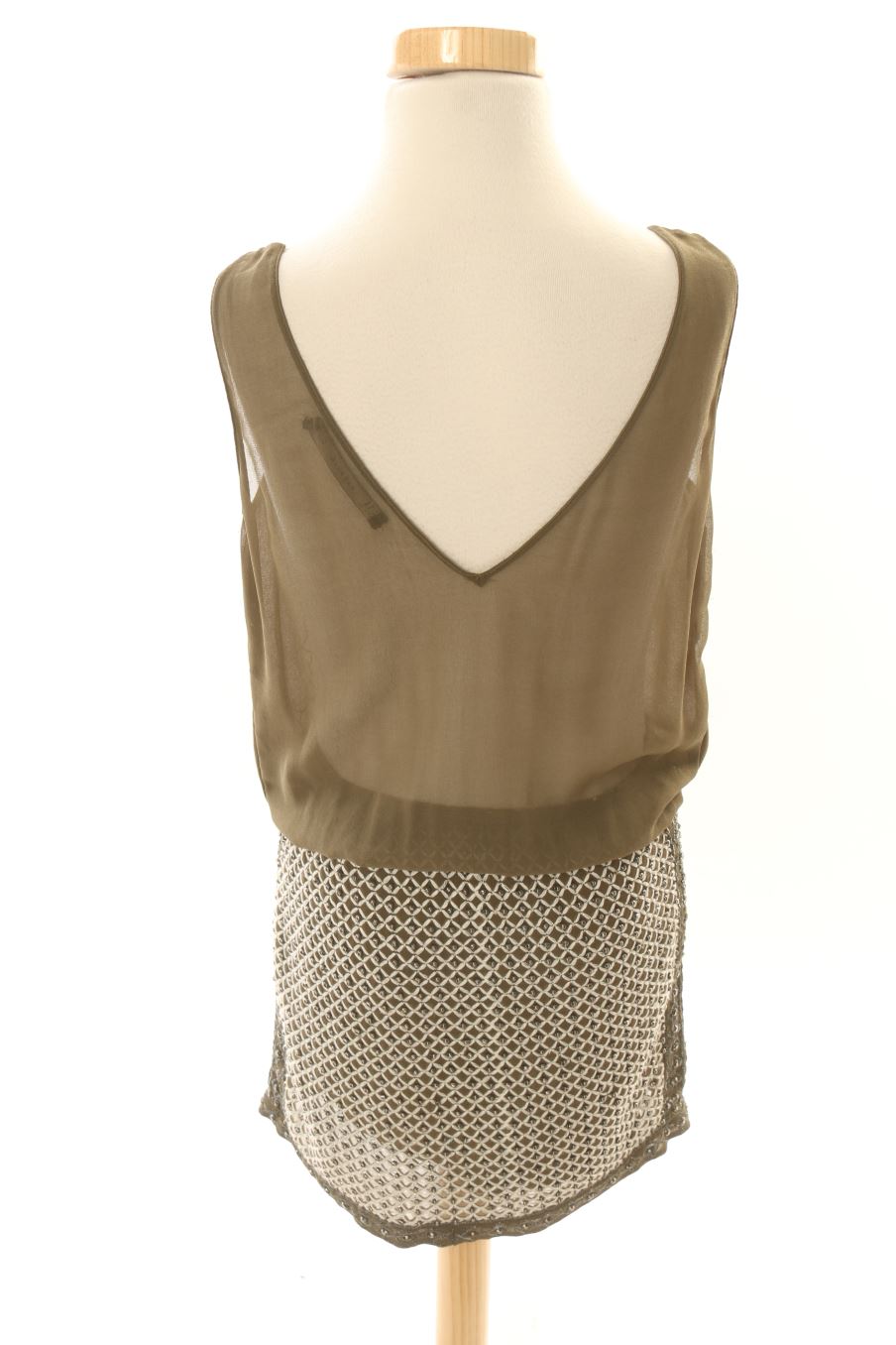 Robe casual Trafaluc de la taille S, de couleur vert