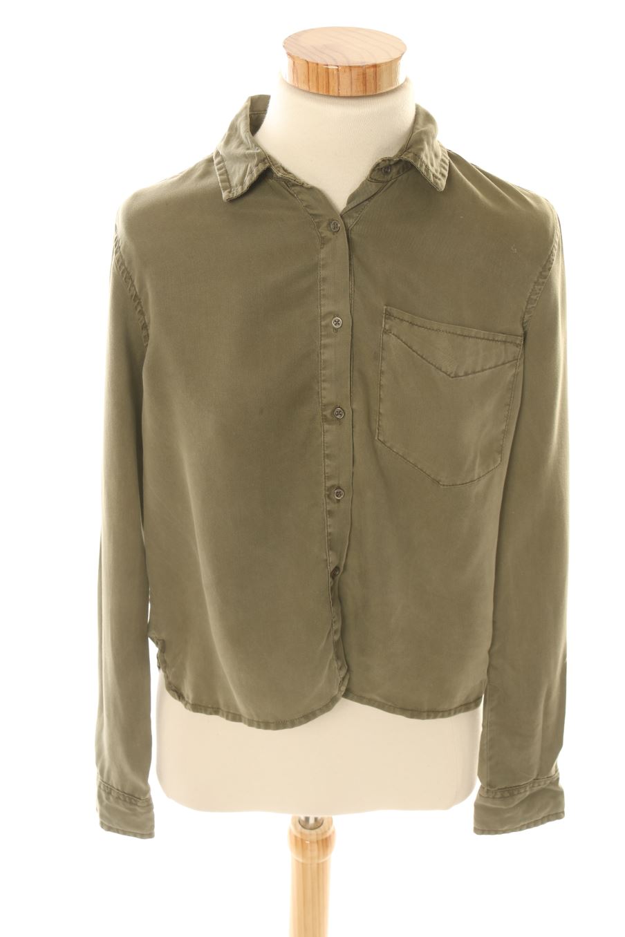 Chemise Easy wear de la taille XS, de couleur vert