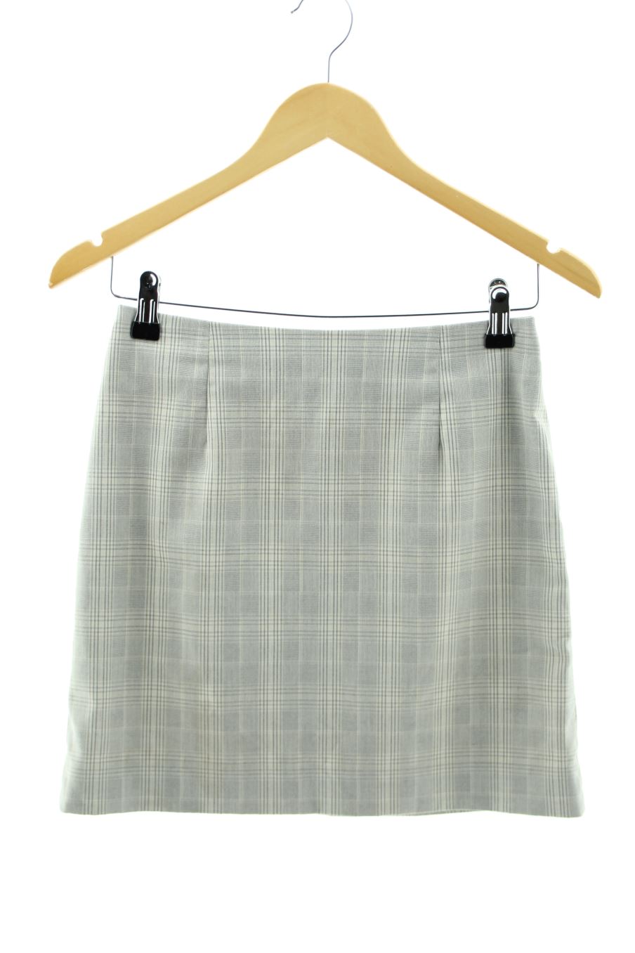 Falda de H&M de la talla 34, de color cuadros