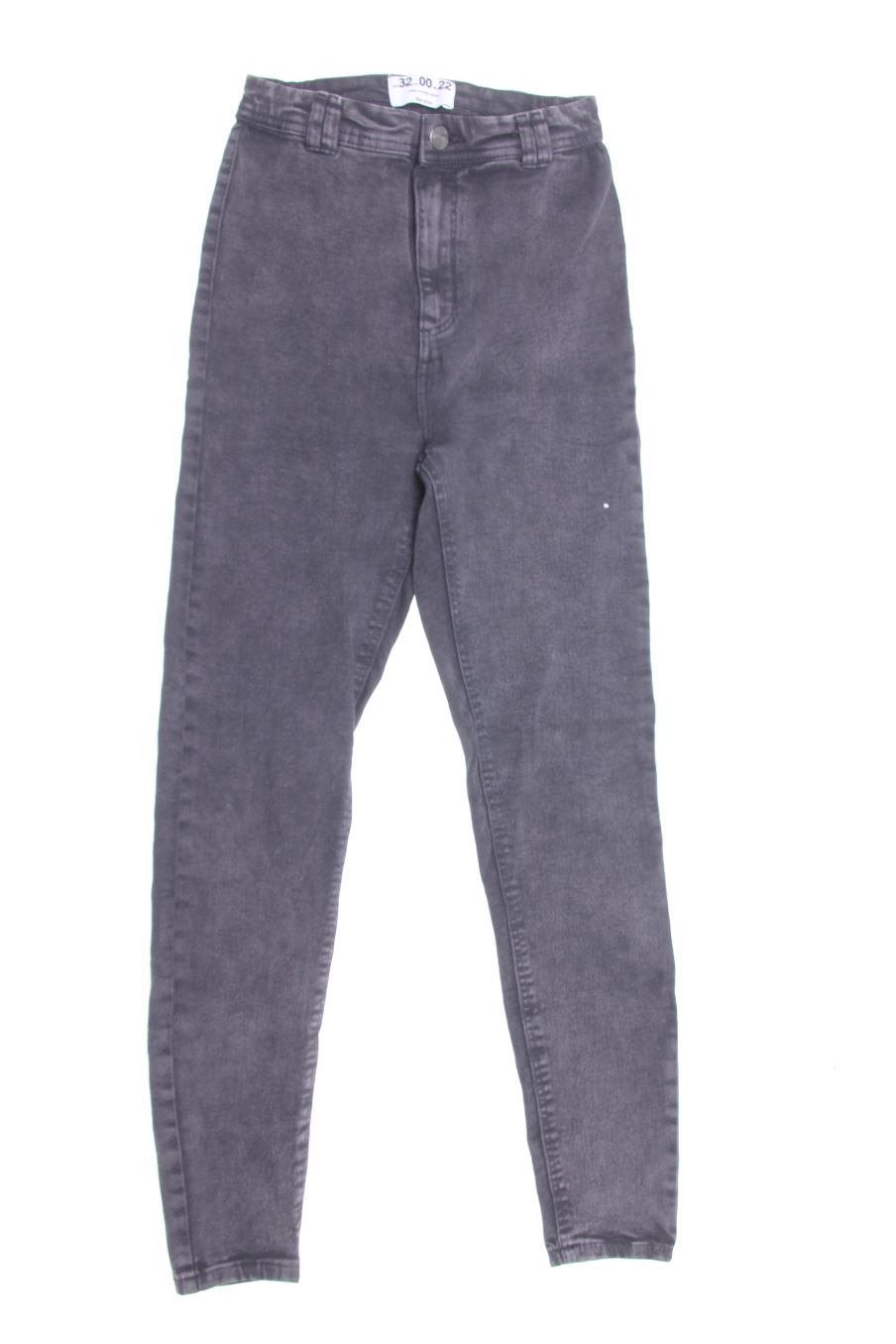 Vaqueros de Bershka de la talla 32, de color gris de ropa vaquera
