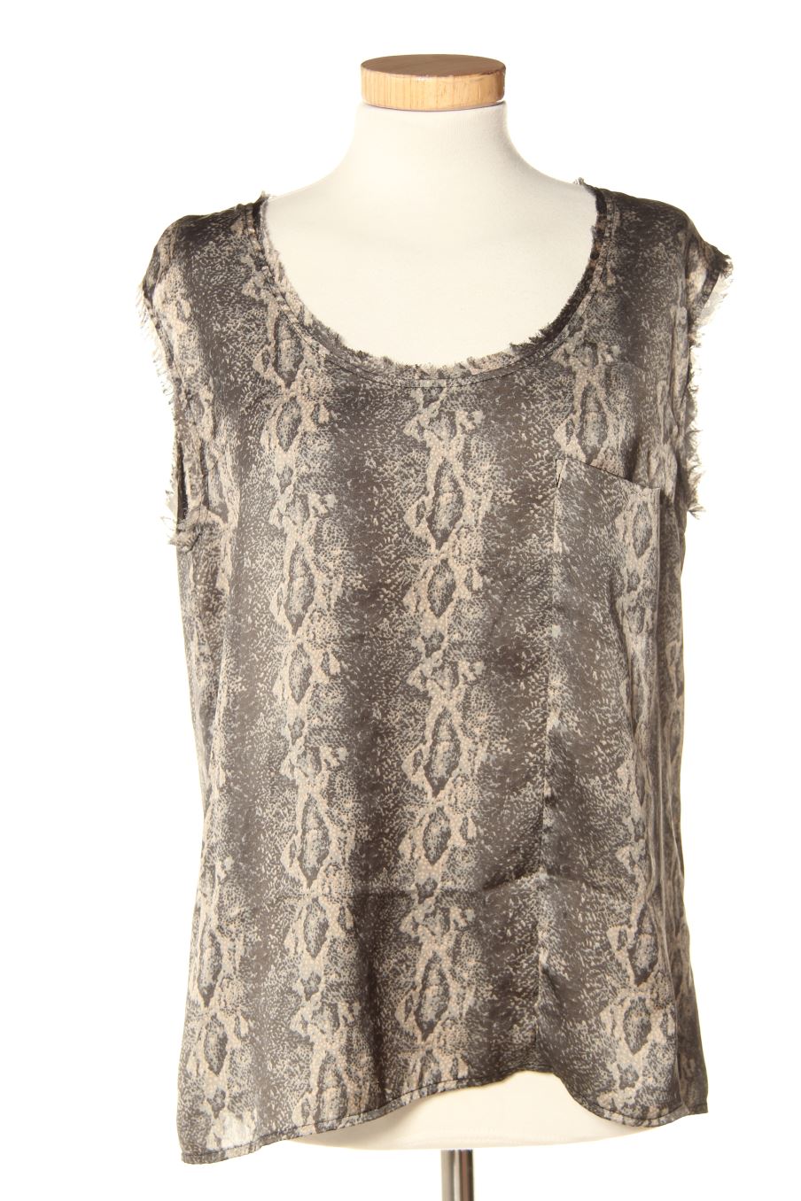 Blouse à manches courtes Best Mountain de la taille M, de couleur animal print