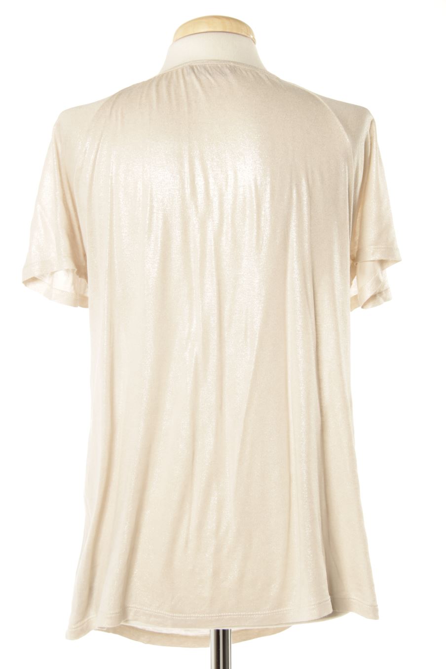 T-shirt One step de la taille 40, de couleur beige