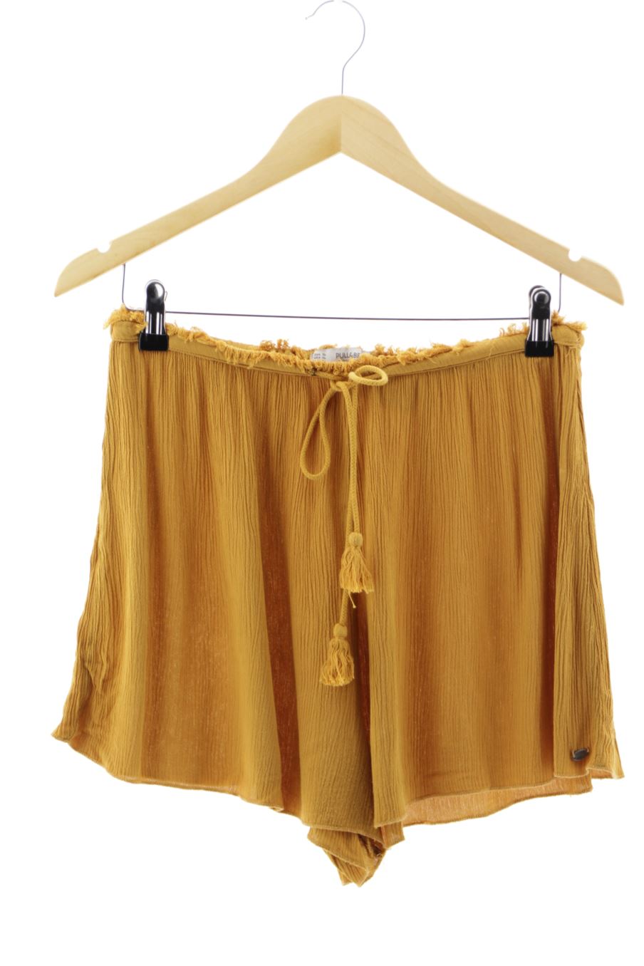 Shorts Pull & Bear de la taille XL, de couleur moutarde