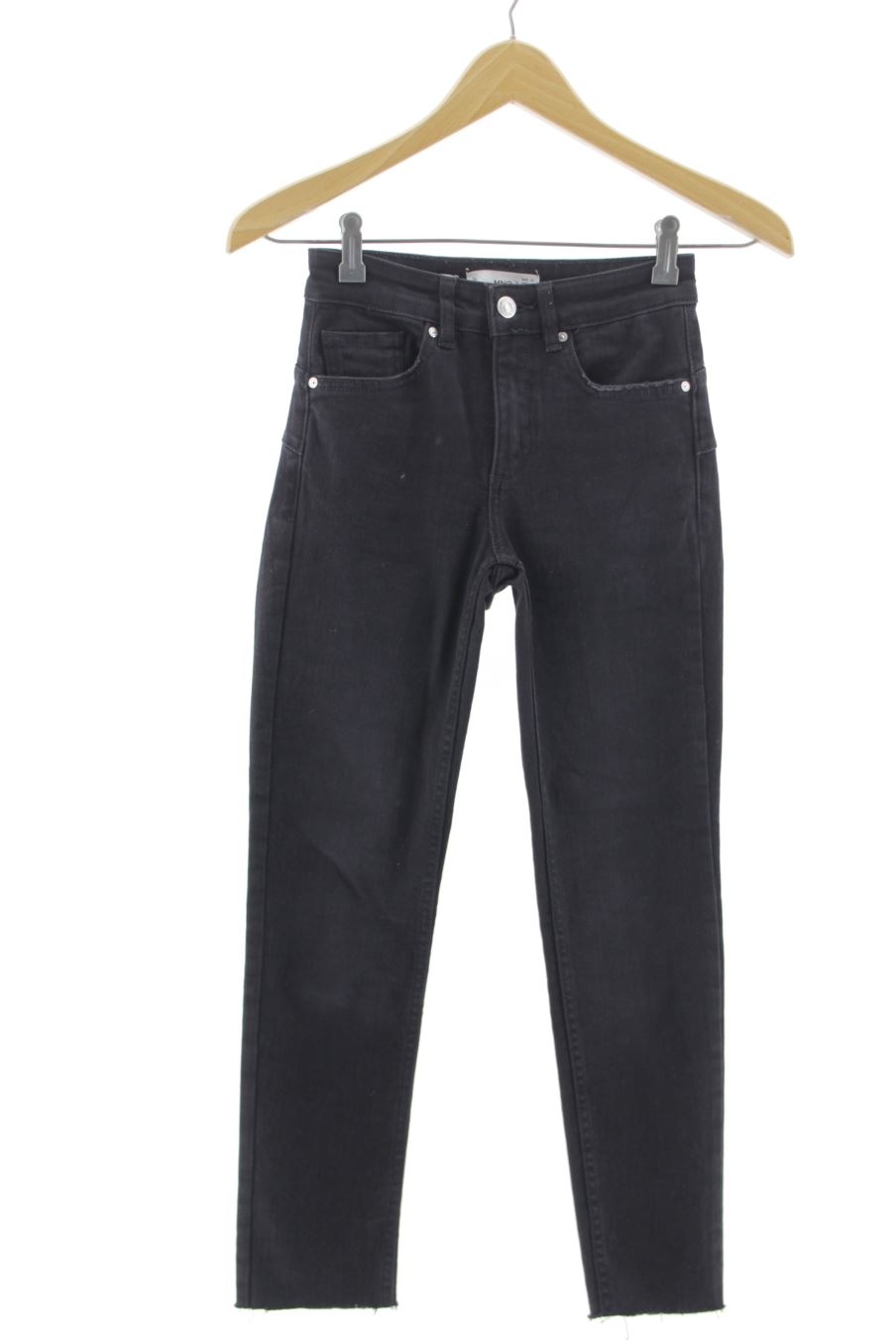 Jeans de Mango de la talla 32, de color nero