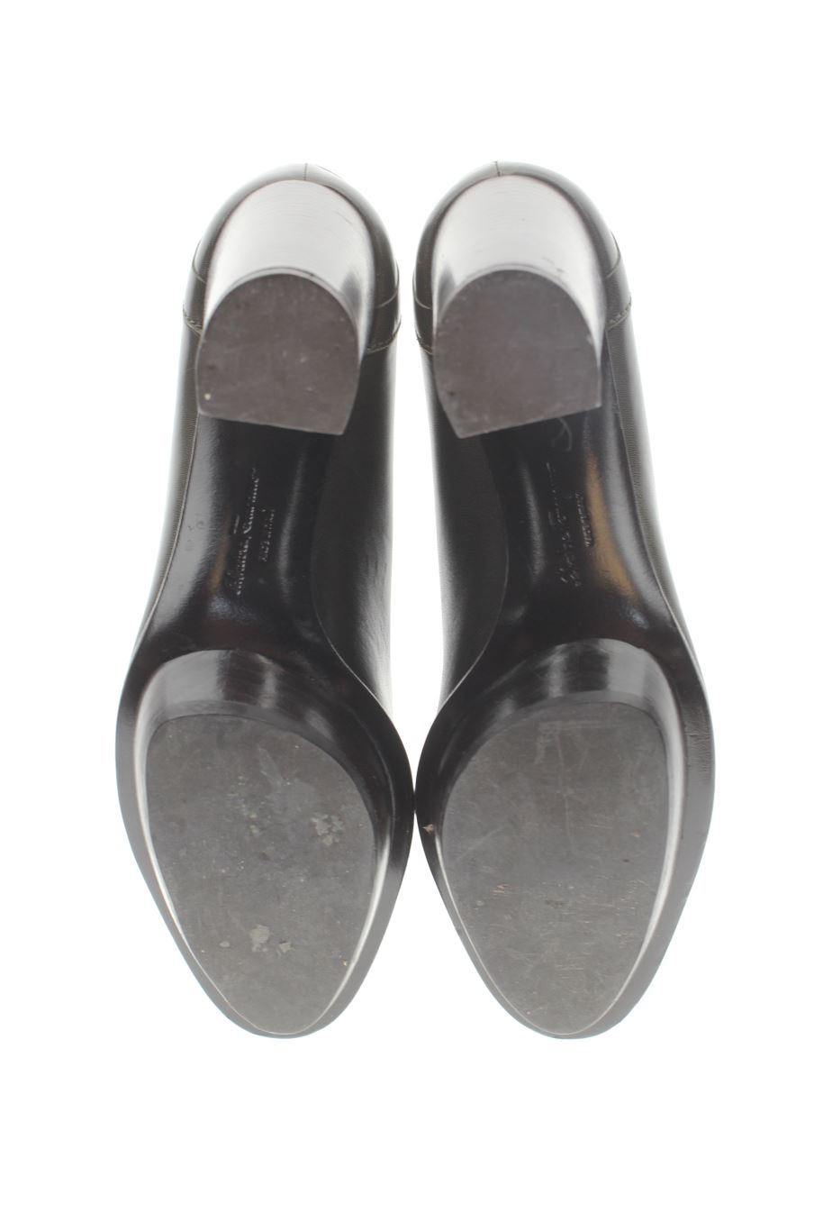 Zapatos de tacon de Salvatore Ferragamo de la talla 36, de color verde de
