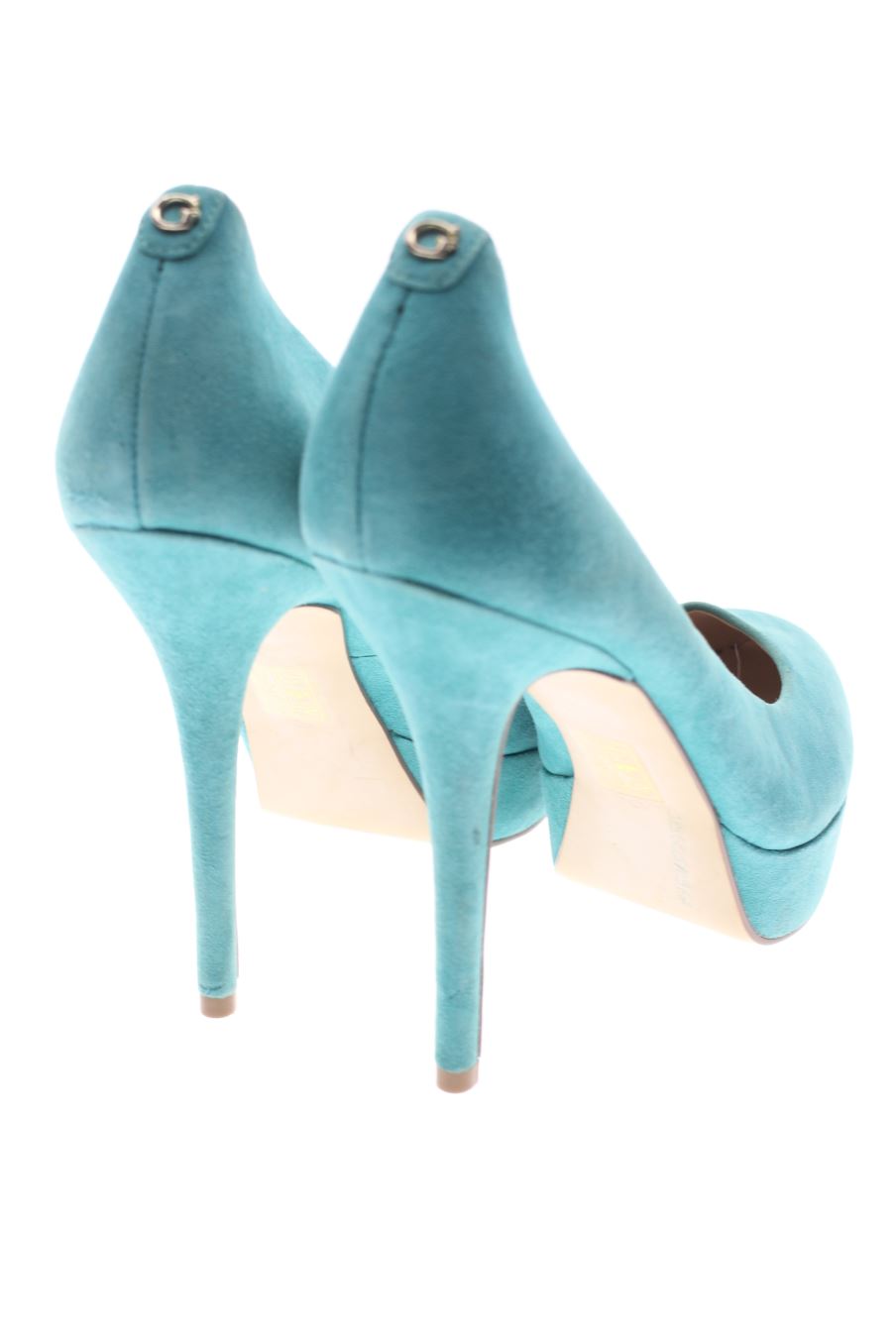 Zapatos de tacon de Guess de la talla 40, de color turquesa de