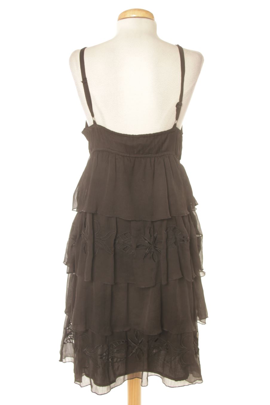 Robe casual DDP de la taille S, de couleur noir