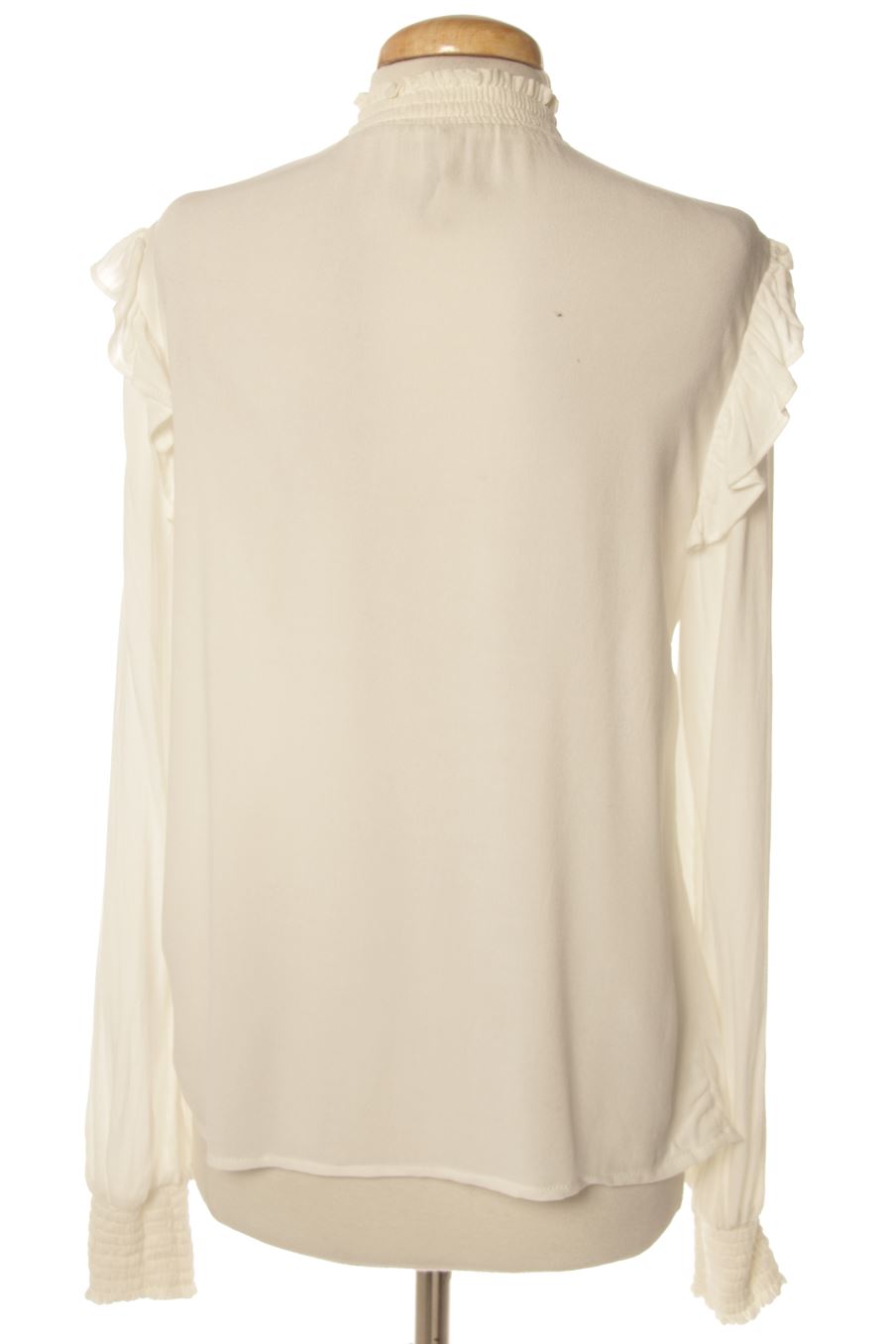 Blouse à manches longues Stradivarius de la taille M, de couleur blanc