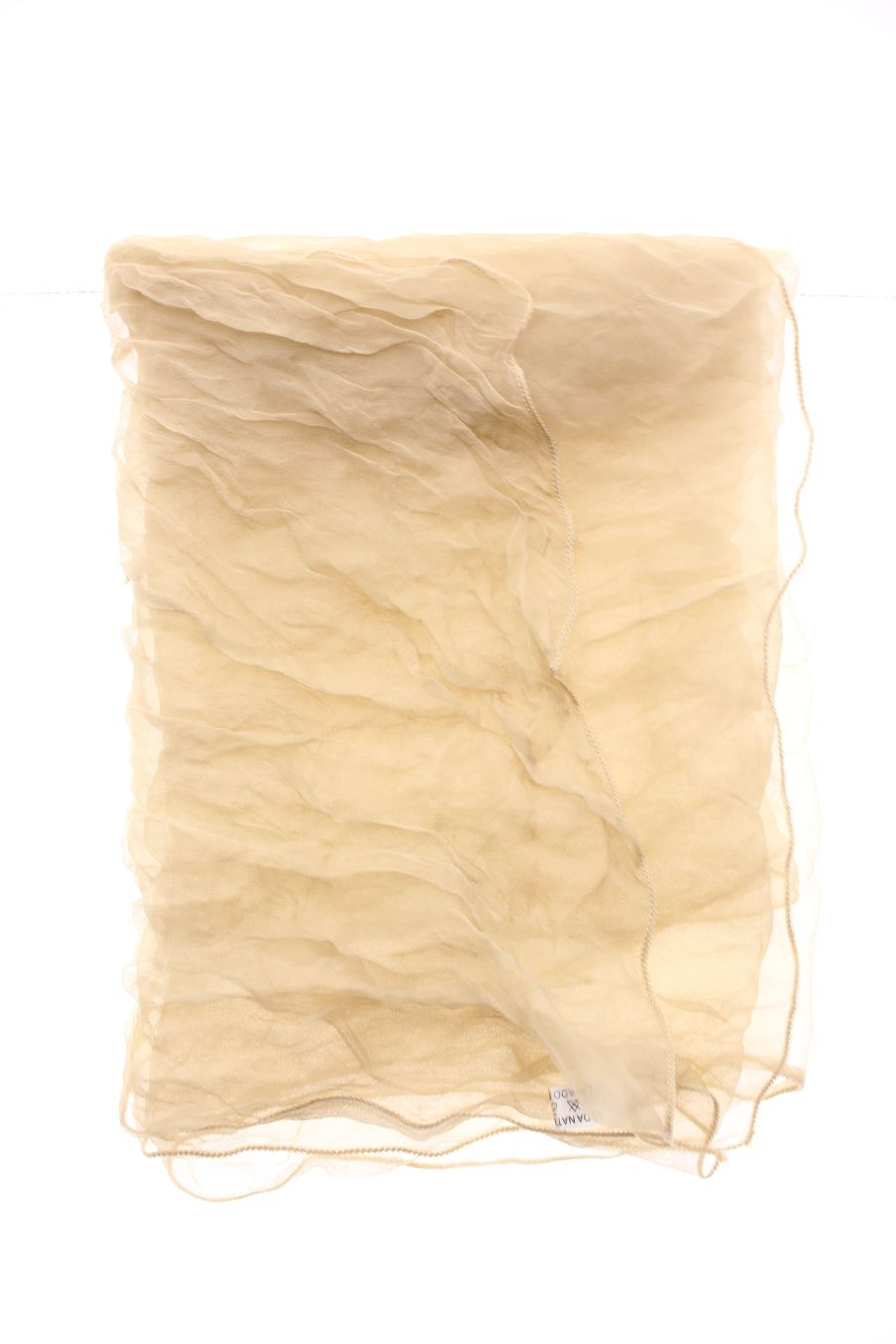 Foulards PERCENTIL de la taille Taille unique, de couleur beige de soie