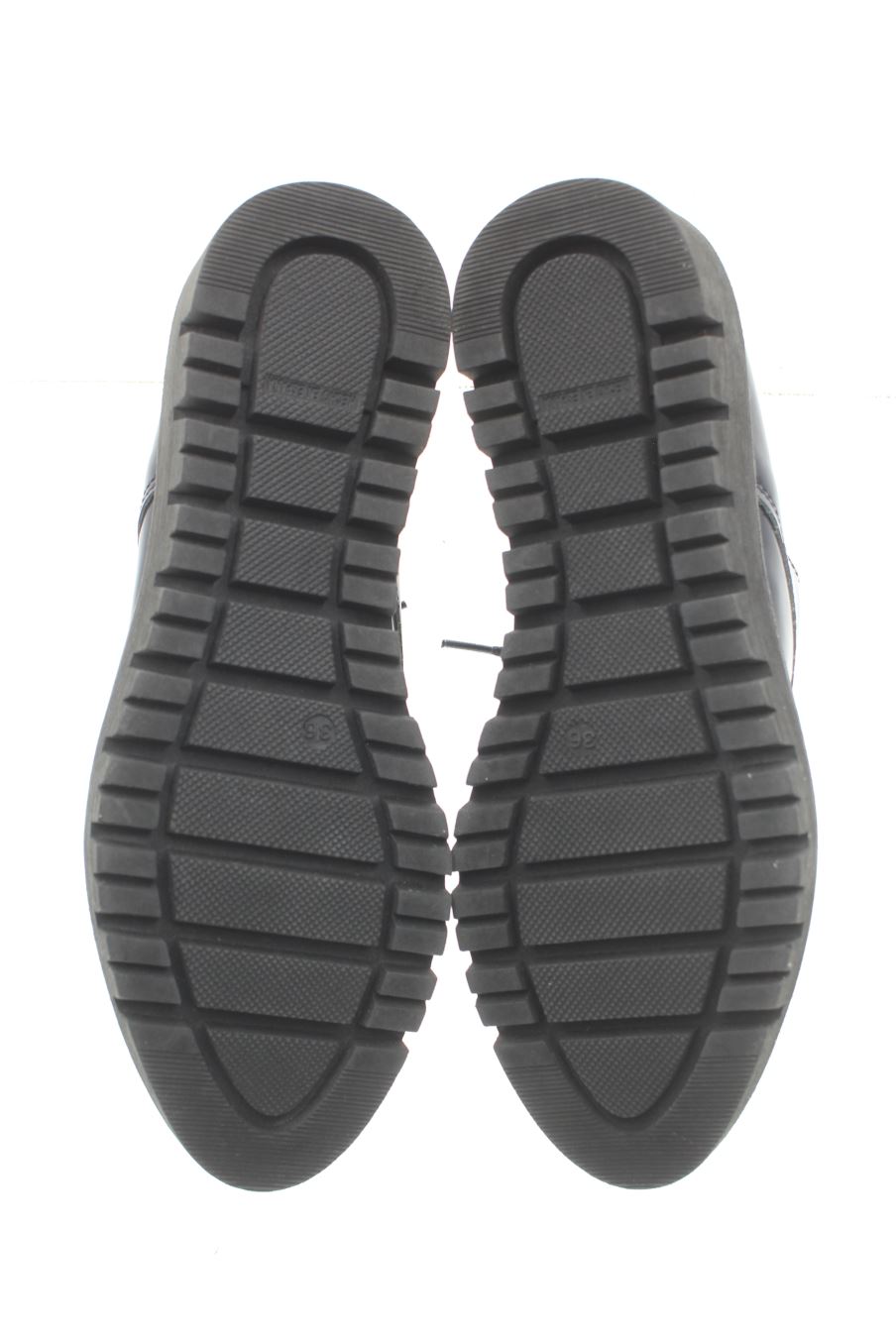 Chaussures plates de NEW DESIGN de la taille 36, de couleur bleu marine de