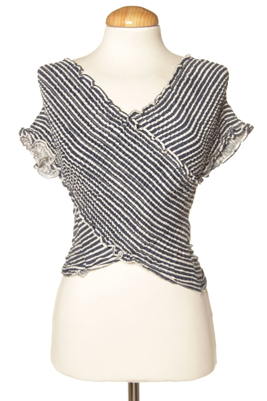 Top de Zara de la talla S, de color rayas