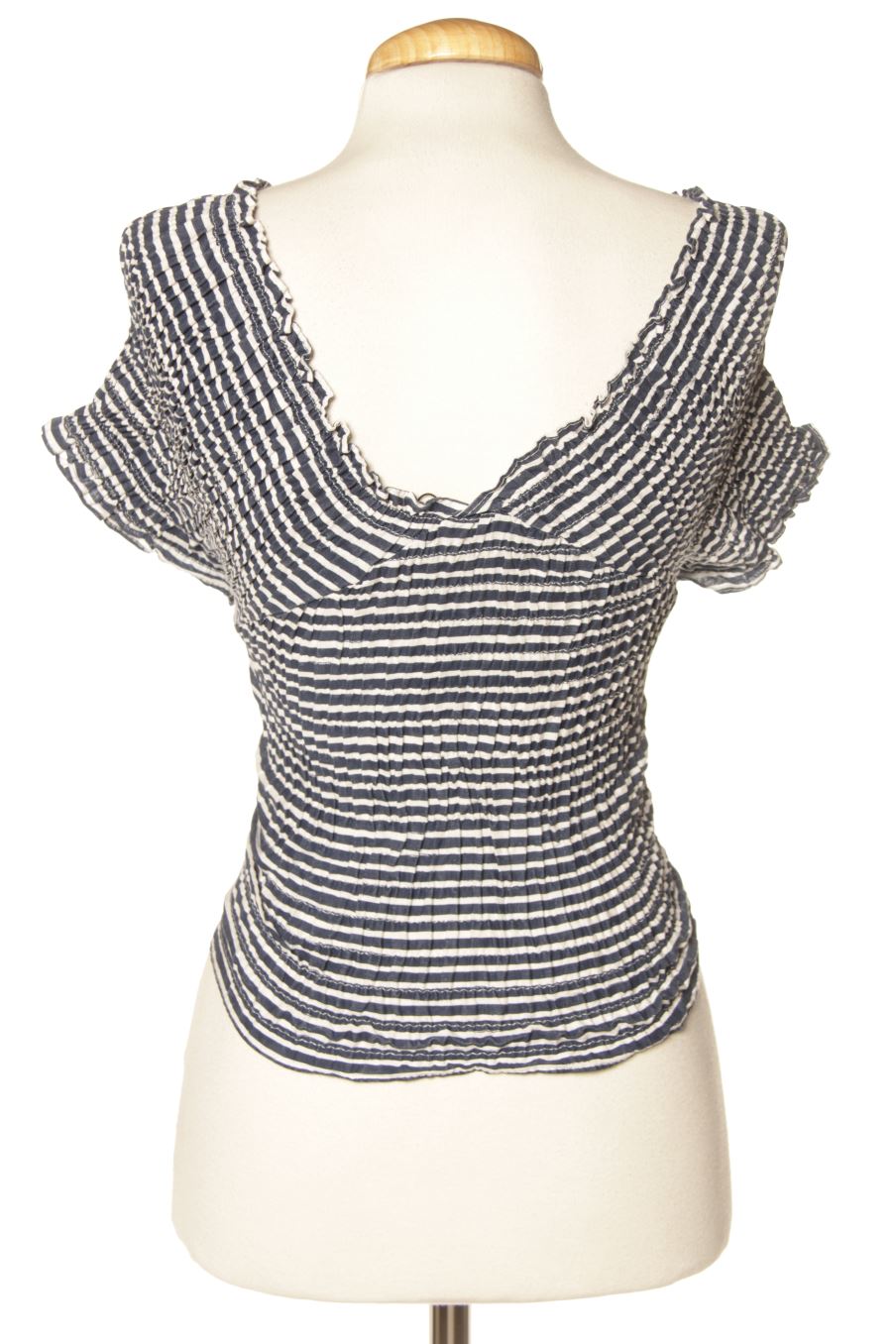 Top de Zara de la talla S, de color rayas
