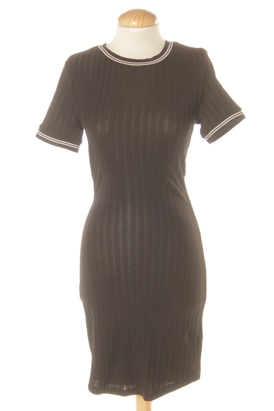 Vestito casual de H&M de la talla 34, de color nero