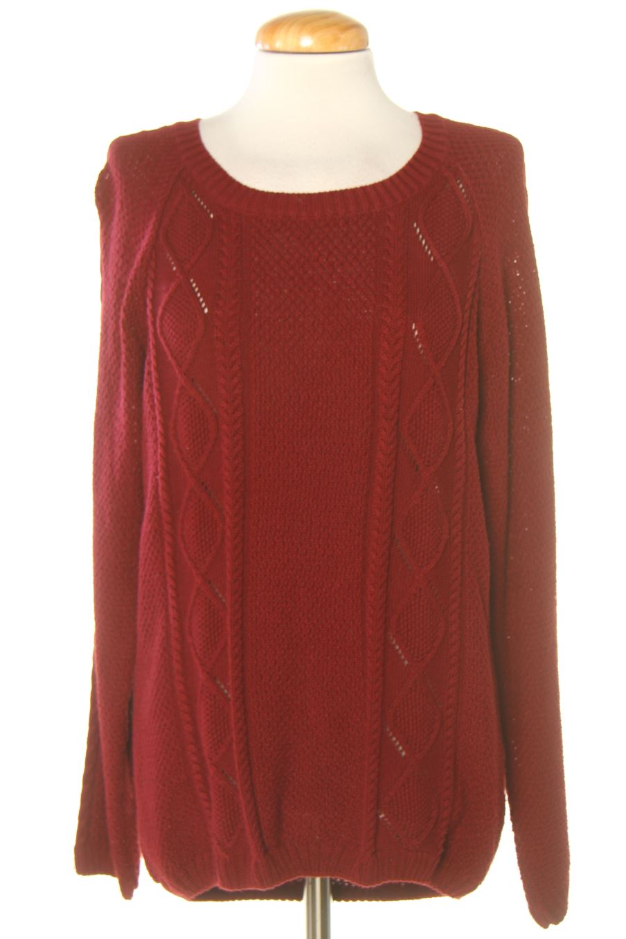 Pull Stradivarius de la taille M, de couleur bordeaux