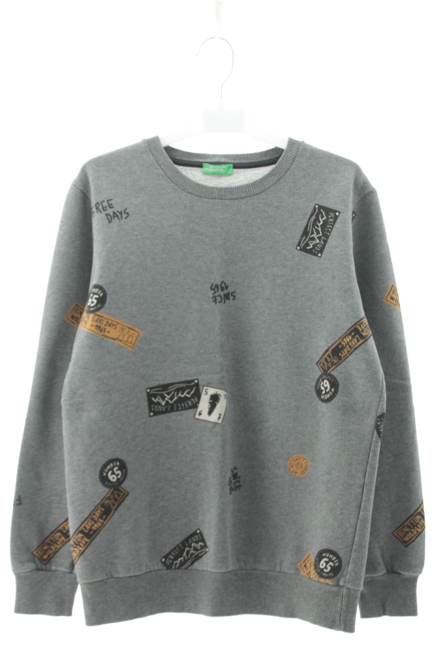 Felpa de Benetton de la talla 10 anni seconda mano