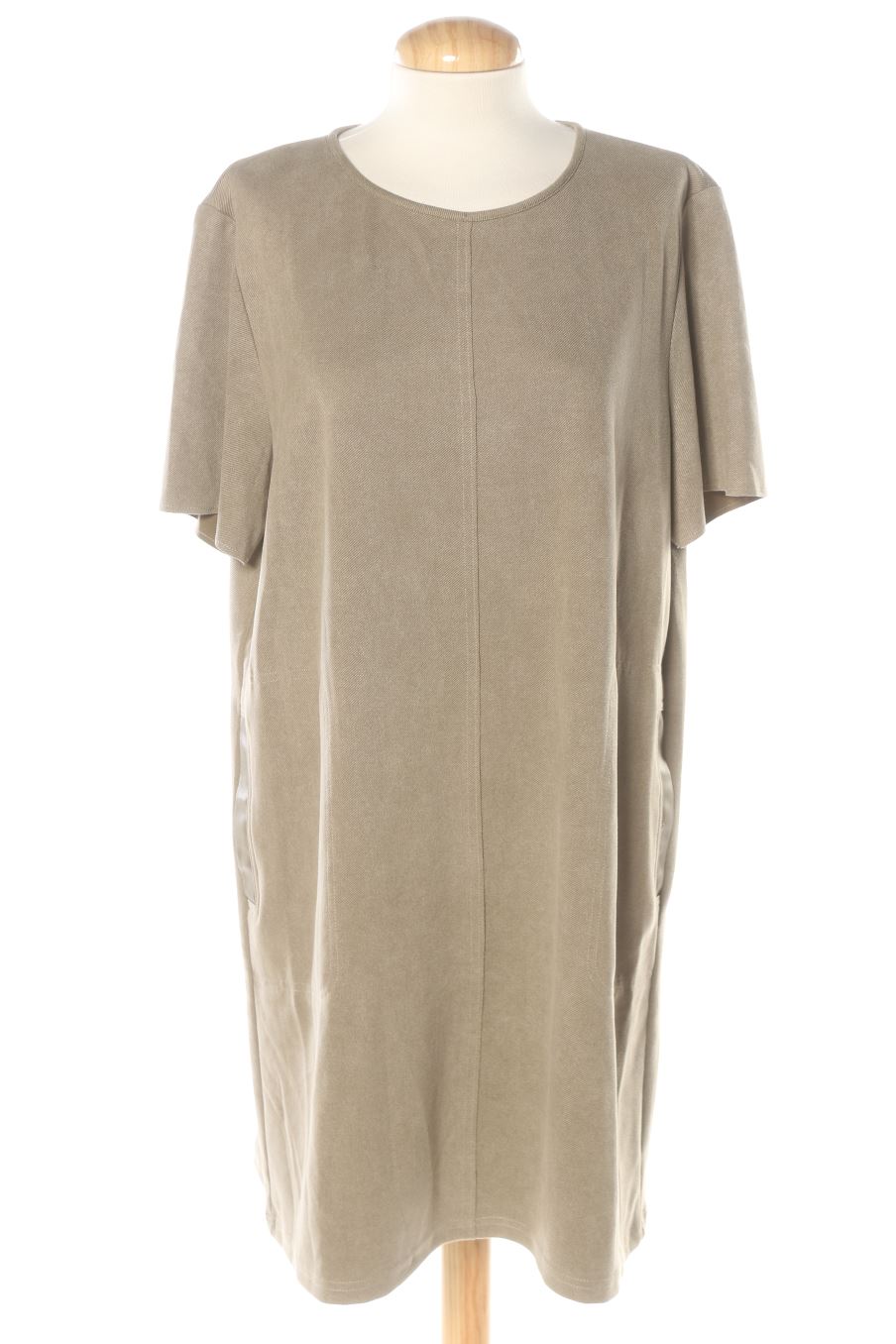 Vestito casual de Zara de la talla XL, de color verde
