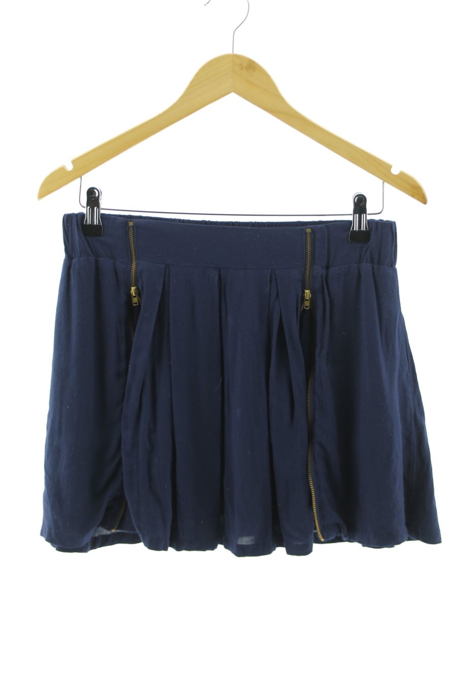 Jupe Trafaluc de la taille S, de couleur bleu marine
