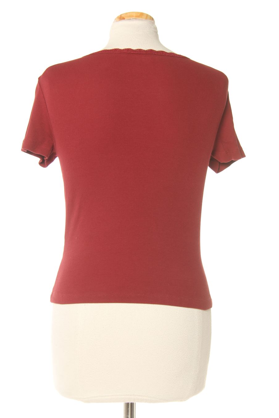 T-shirt ANNA FIELD de la taille S, de couleur bordeaux
