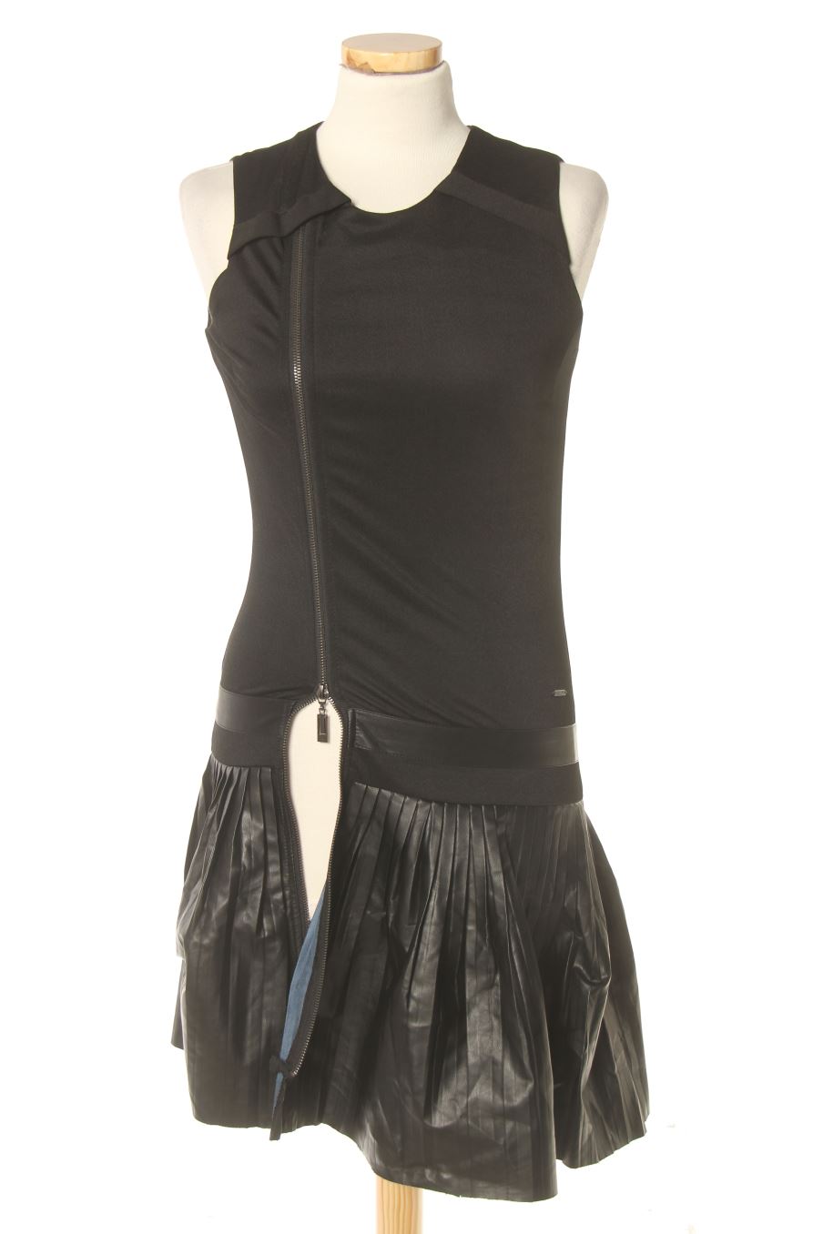 Robe casual Miss Sidecar de la taille XS, de couleur noir