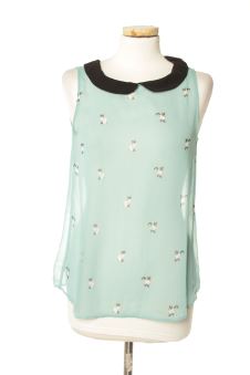 Blusa de manga corta S Pull & Bear, foto 1 de 2