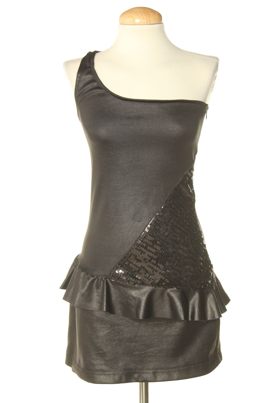 Robe casual Trafaluc de la taille L, de couleur noir