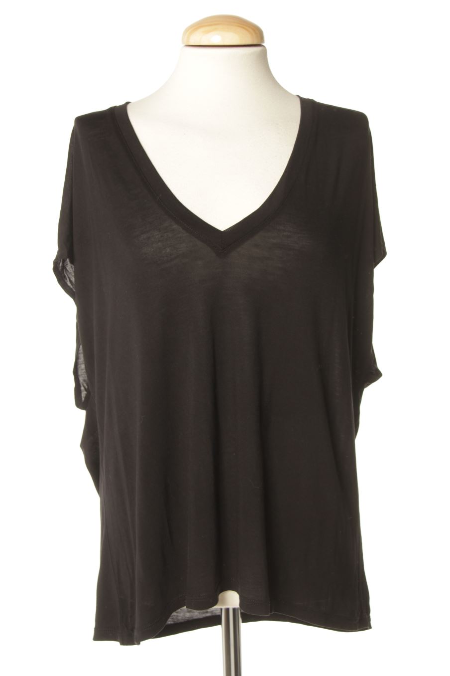 Camiseta de Zara de la talla M, de color negro