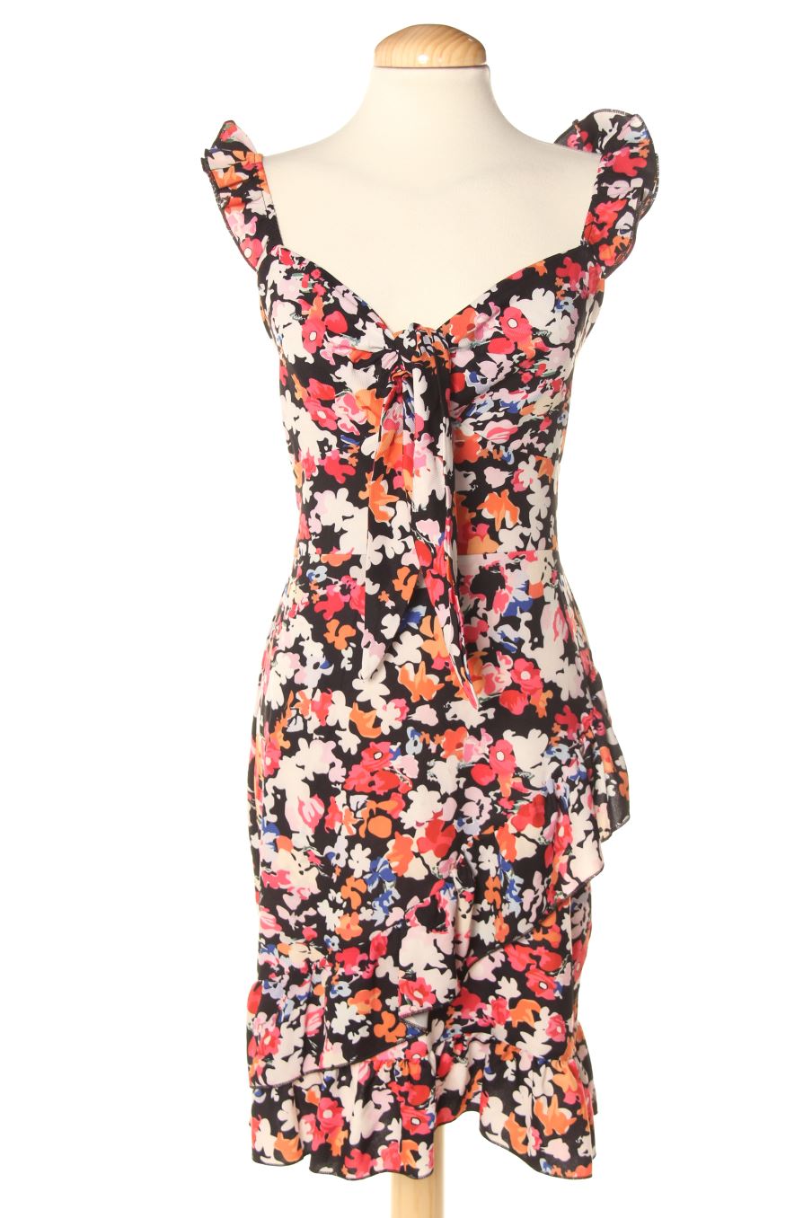 Vestido casual de Made in italy de la talla XS, de color flores