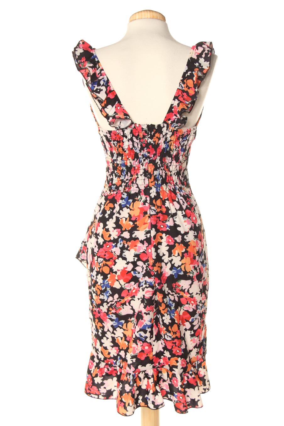 Vestido casual de Made in italy de la talla XS, de color flores