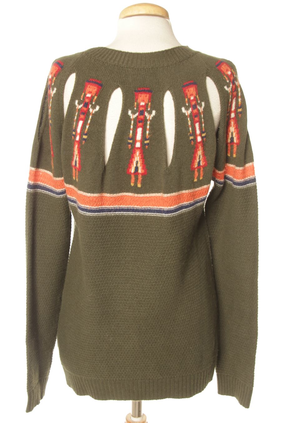 Pull Benetton de la taille M, de couleur vert