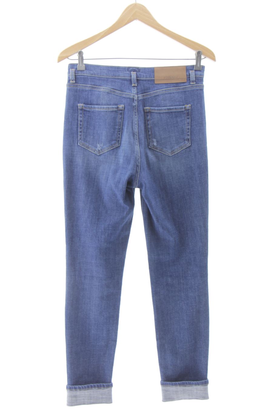 Jeans Pinko de la taille 38, de couleur bleu de denim
