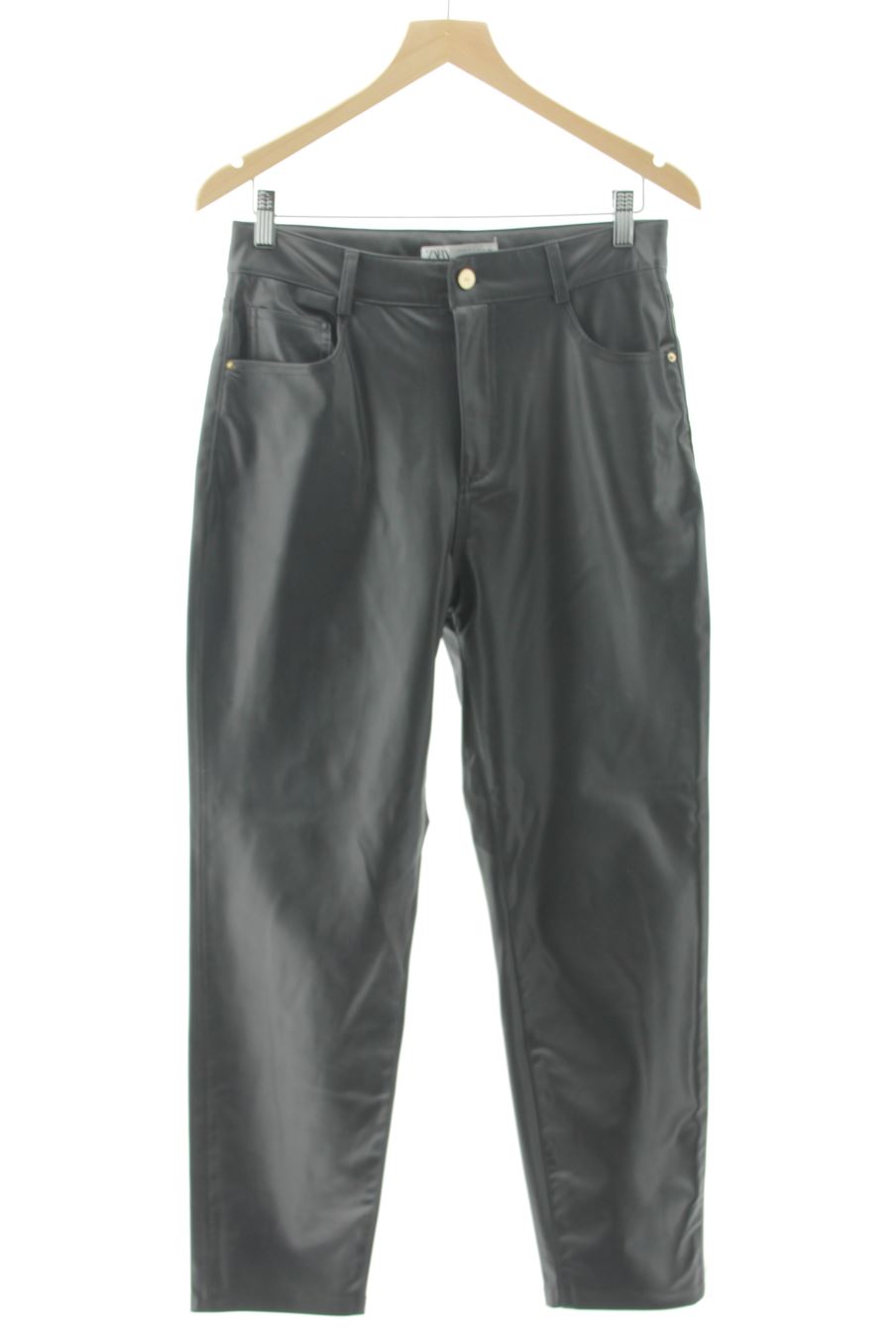Jeans de Zara de la talla 40, de color nero