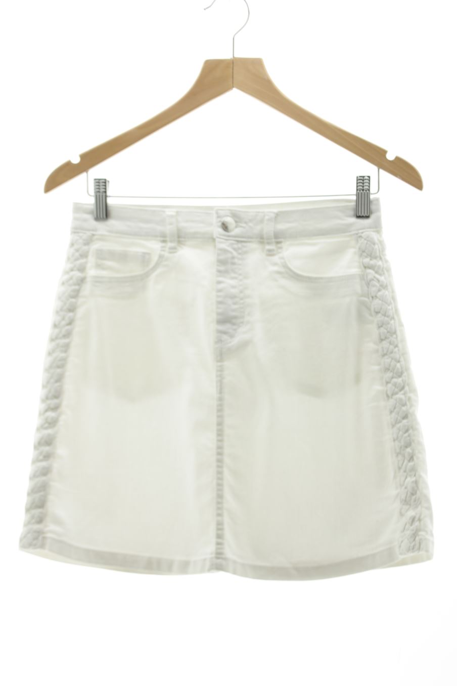 Falda de Tintoretto de la talla 36, de color blanco de ropa vaquera
