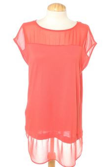 Blouse à manches courtes M Mango