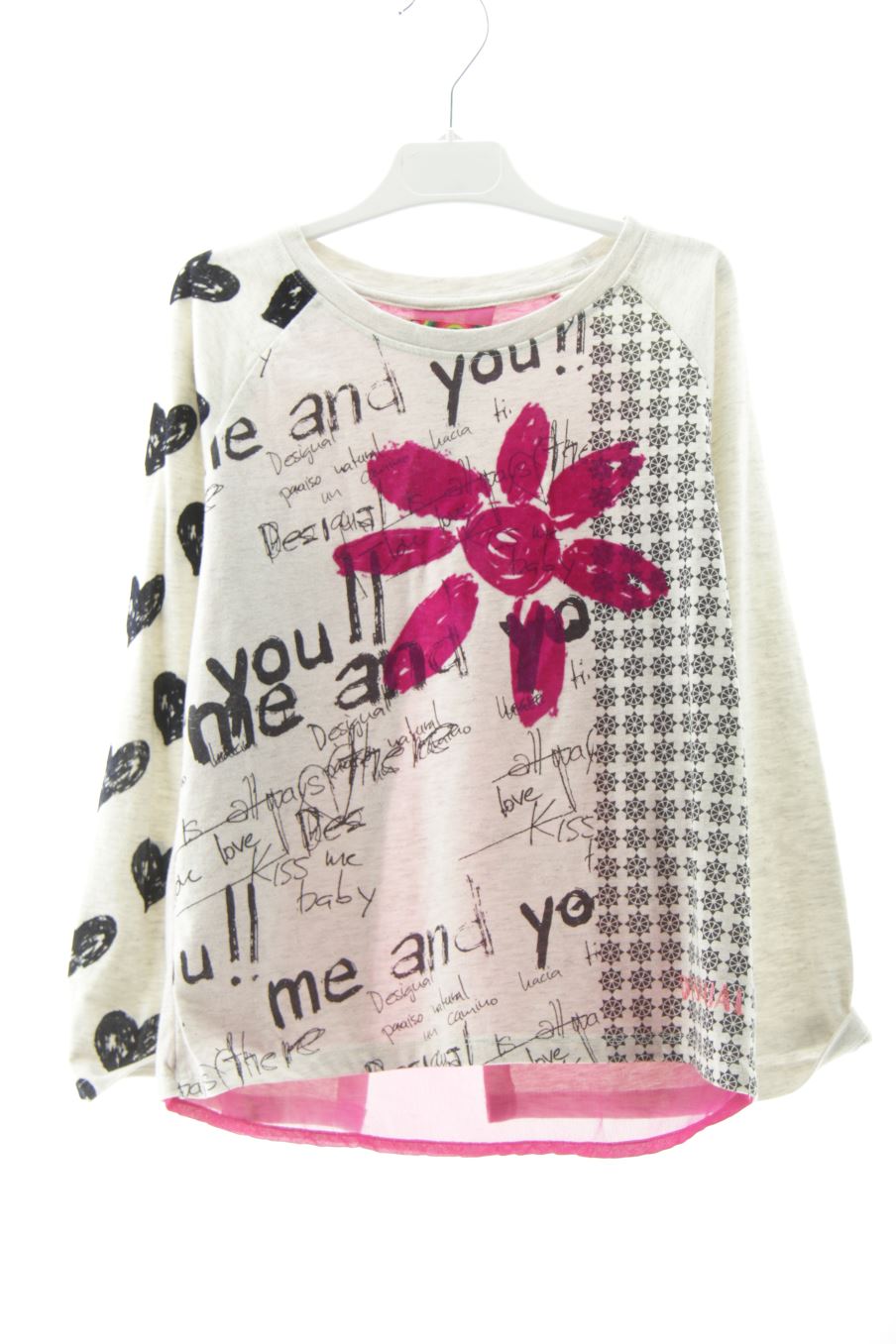 gebraucht Desigual Langärmeliges T-shirt Größe 134