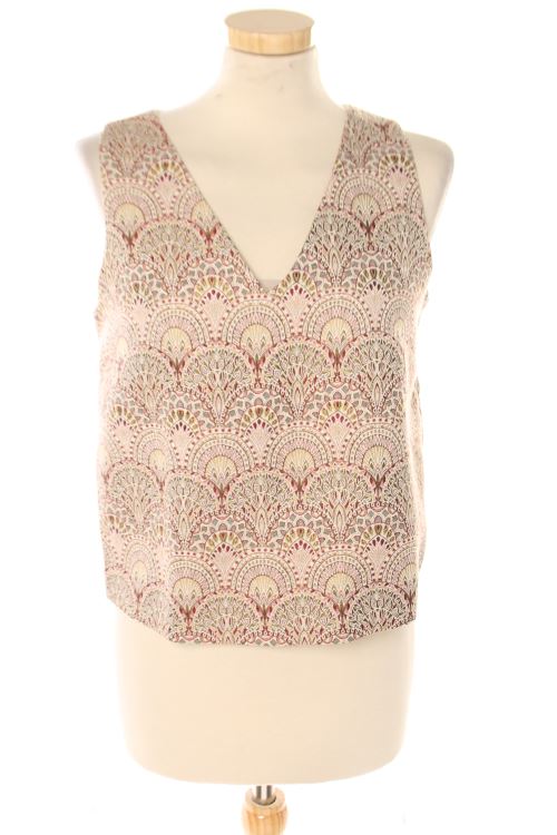 Blusa de manga corta