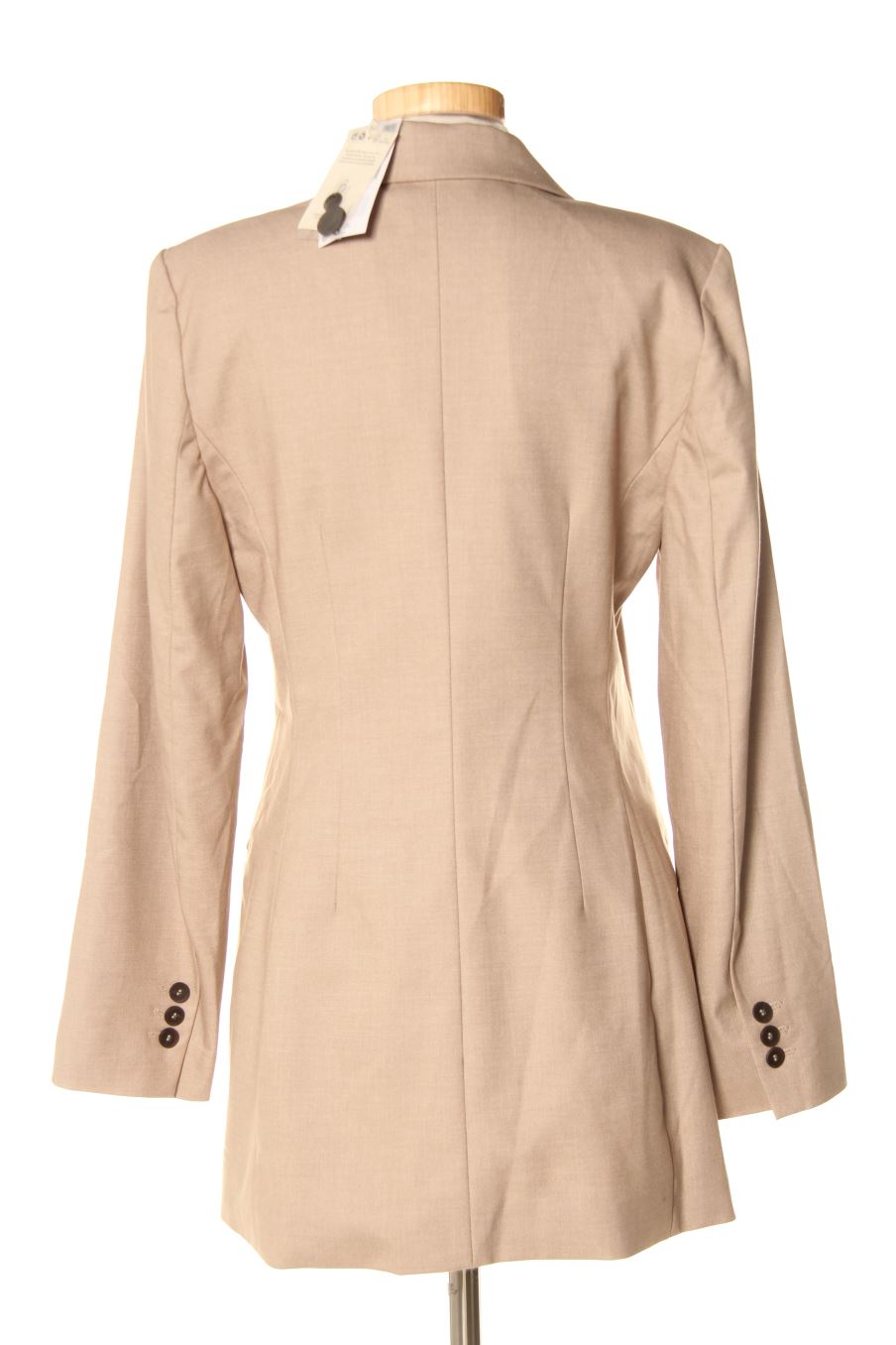 Blazer de Mango de la talla S, de color beige
