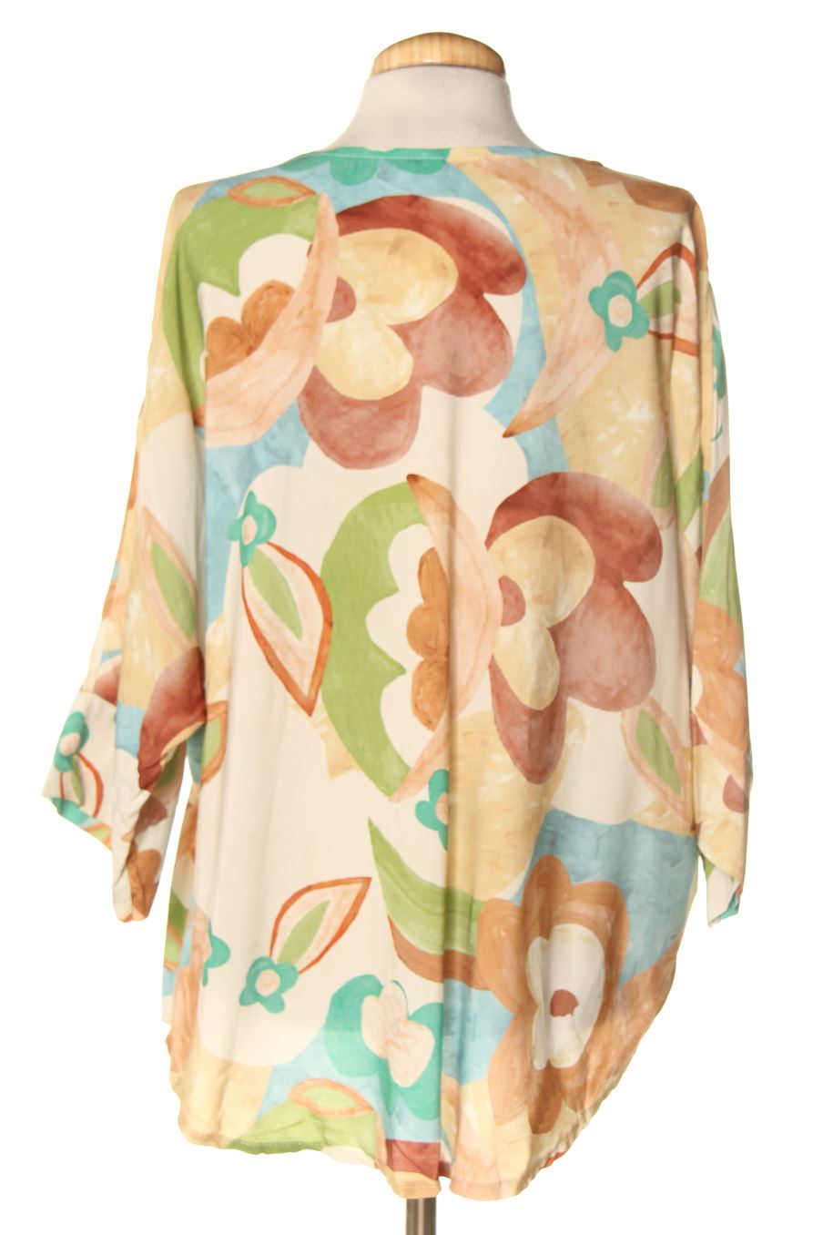 Blouse à manches longues JB FASHION de la taille S, de couleur imprimés