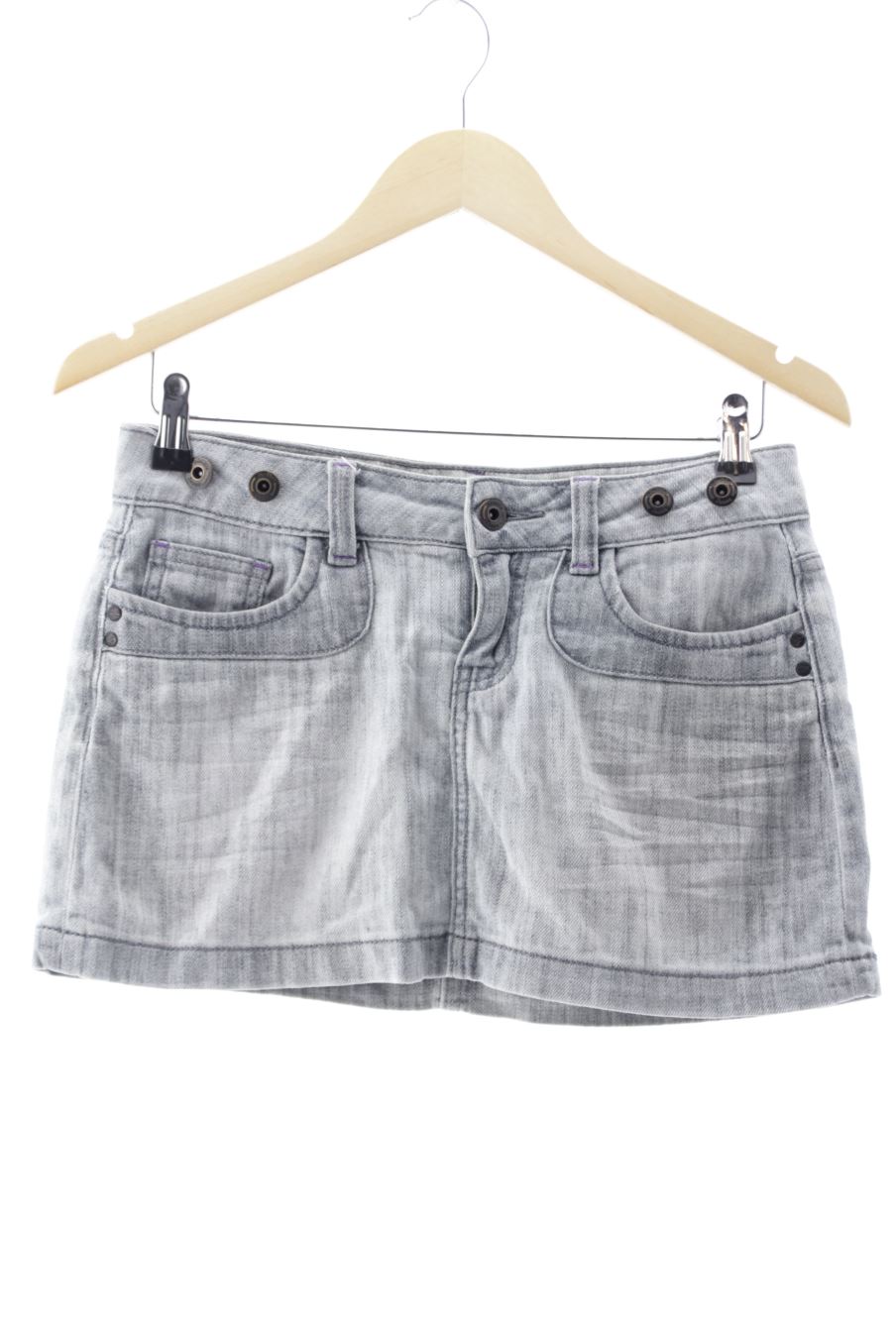 Jupe Pimkie de la taille S, de couleur gris de denim