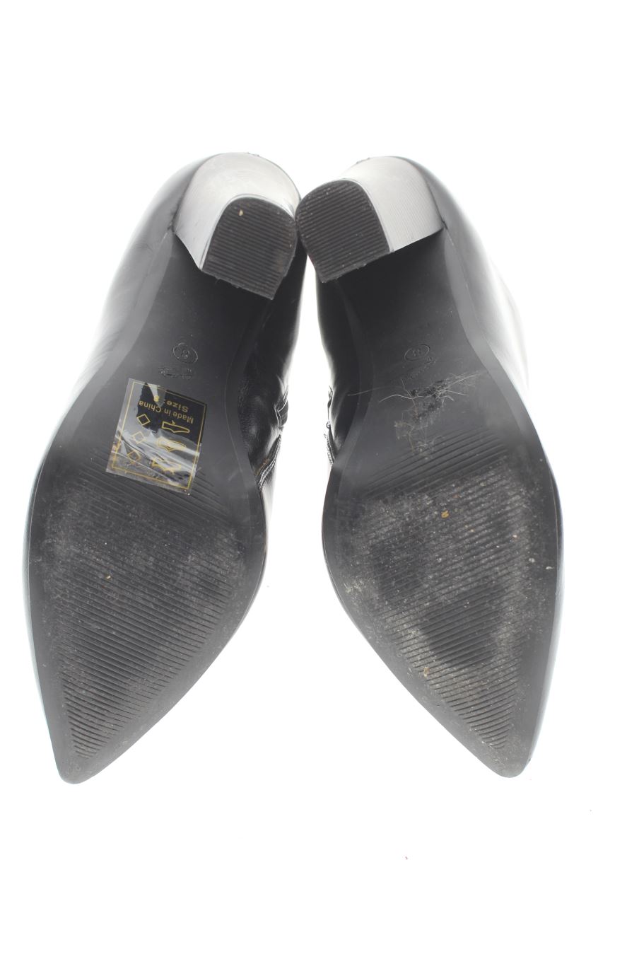 Botines de SHOE REPUBLIC LA de la talla 38, de color negro de