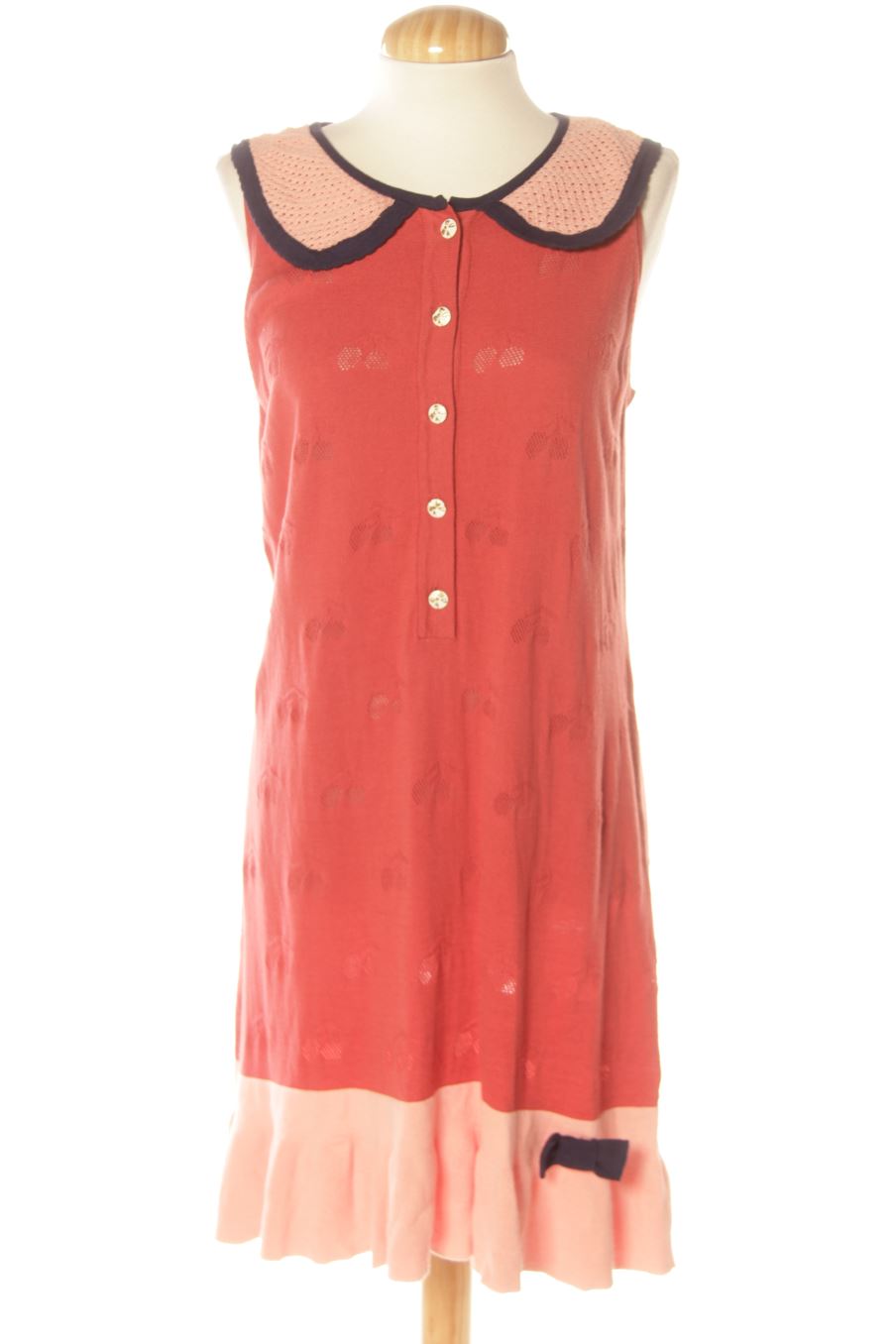 Robe casual DIKSI de la taille L, de couleur rouge
