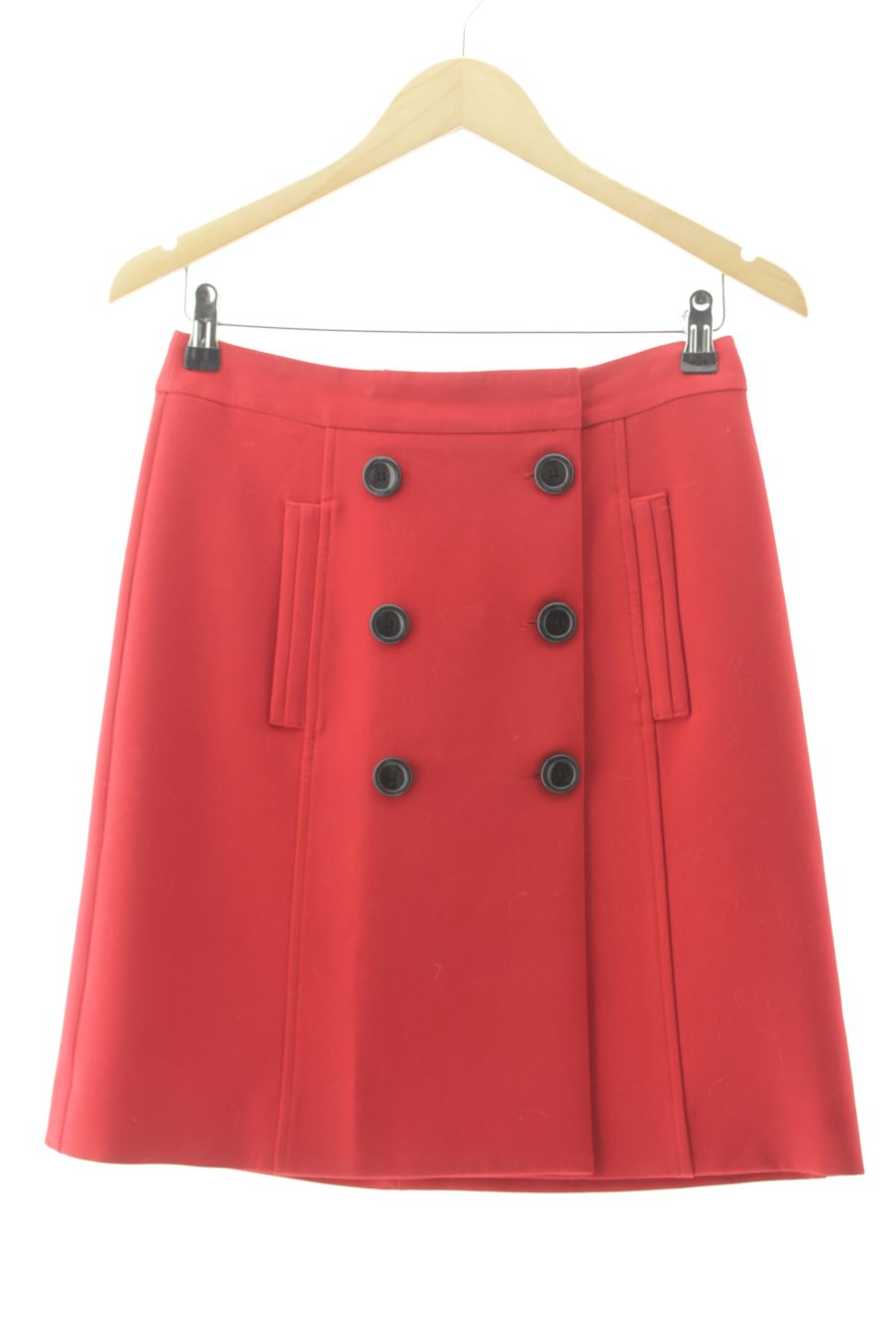 Jupe Caroll de la taille 36, de couleur rouge
