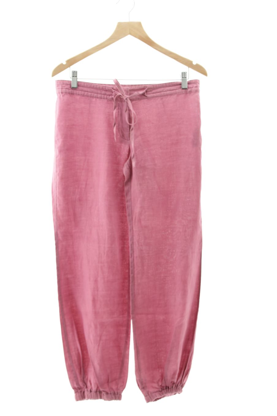 Pantalon Casual Zara de la taille M, de couleur rose