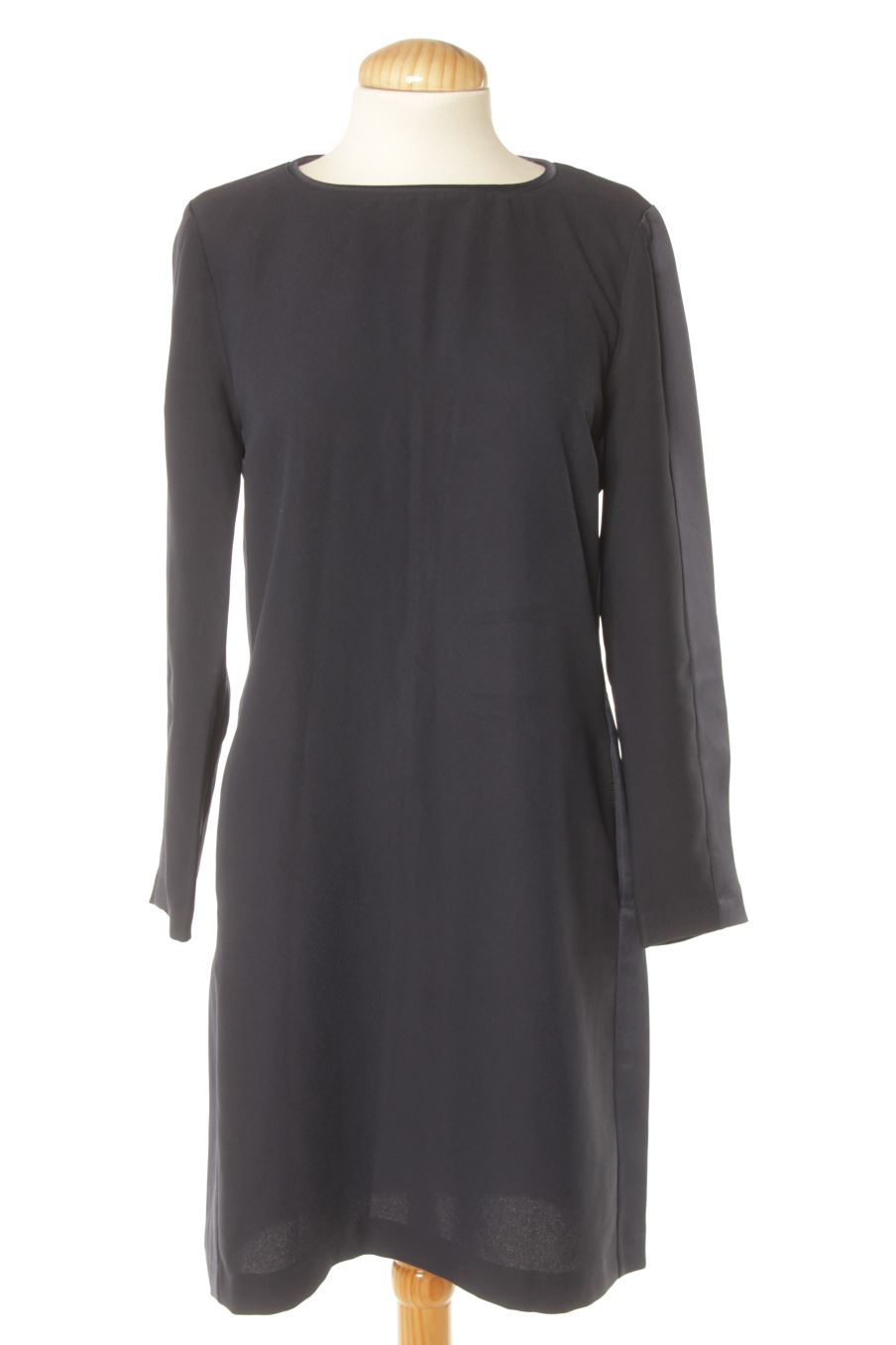 Vestido casual de Zara de la talla S, de color azul marino