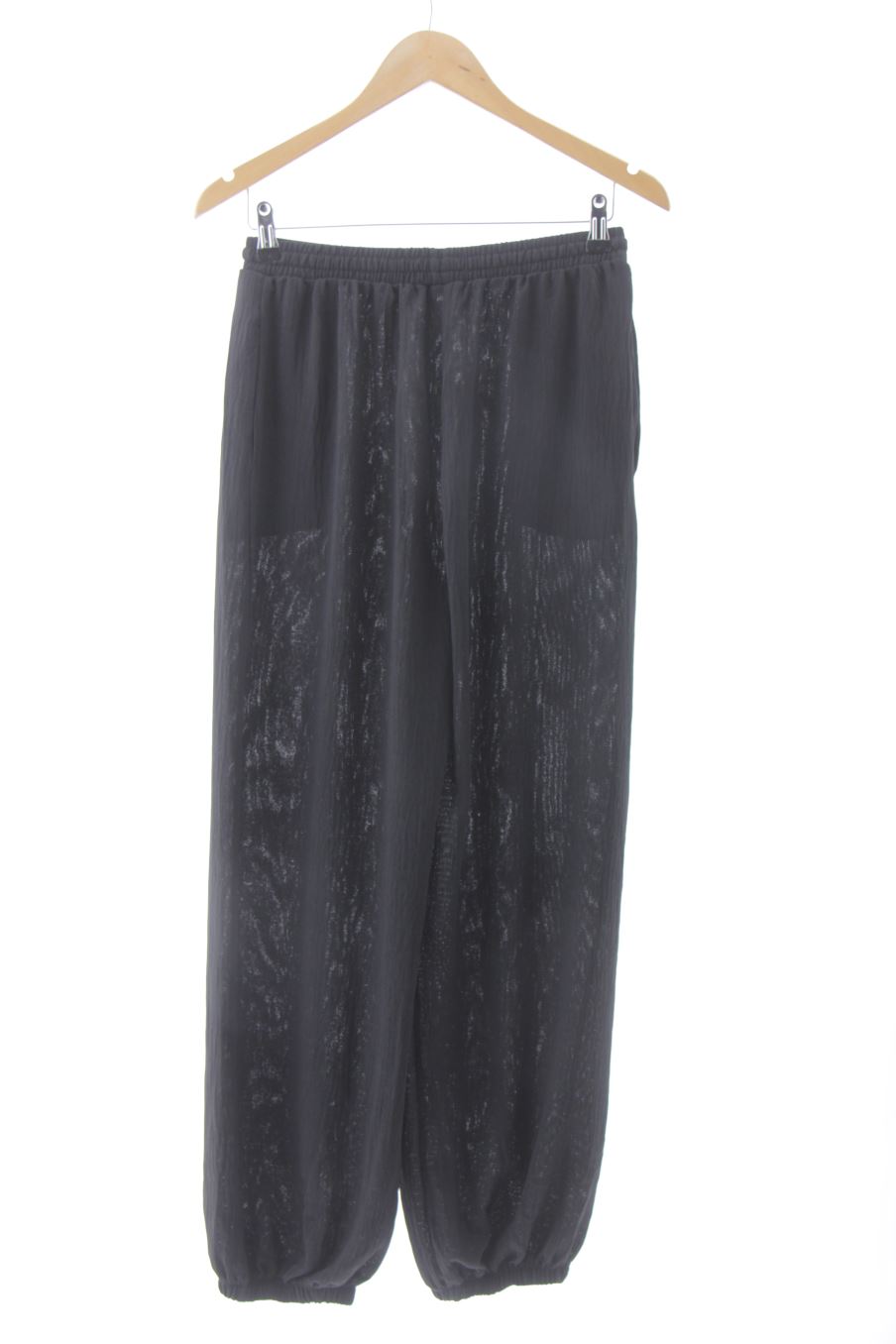 Pantalon Zara de la taille S, de couleur noir