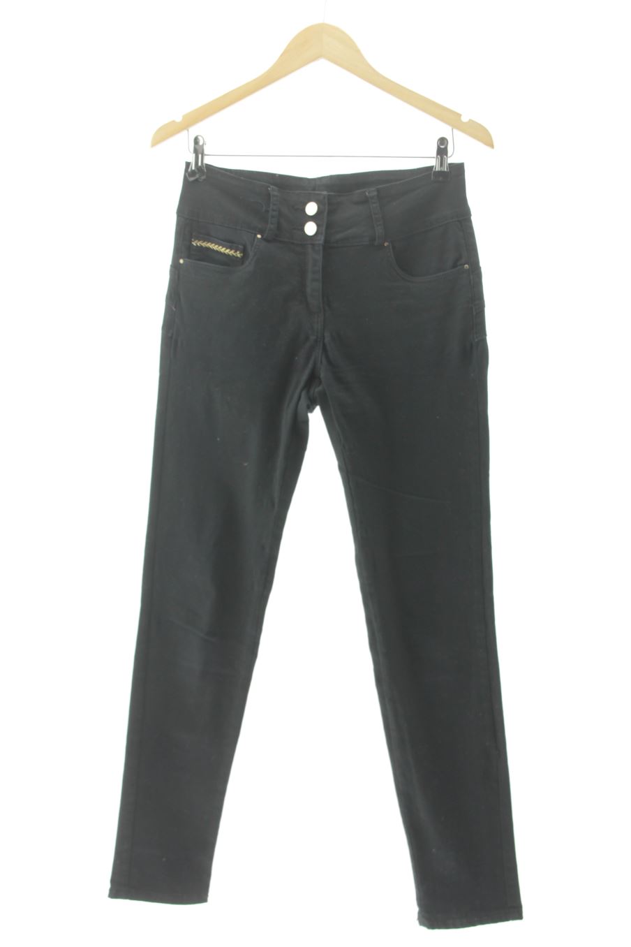 Vaquero de Elogy de la talla 38, de color negro de ropa vaquera