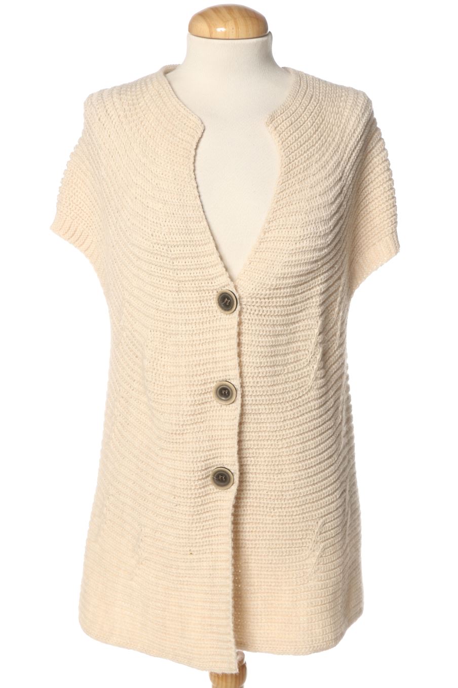 Gilet Made in italy de la taille Taille unique, de couleur beige